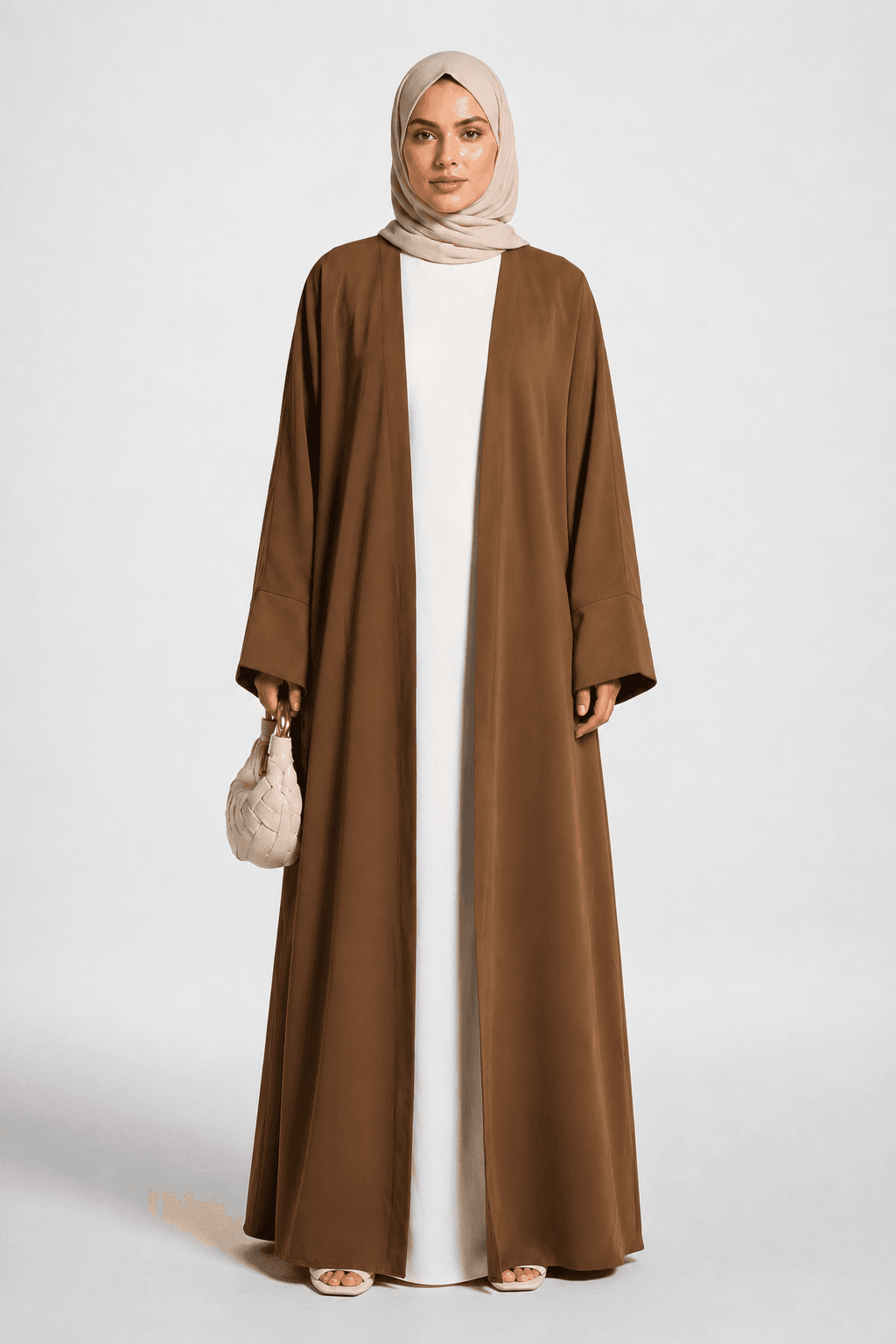 Classic Open Abaya view 3